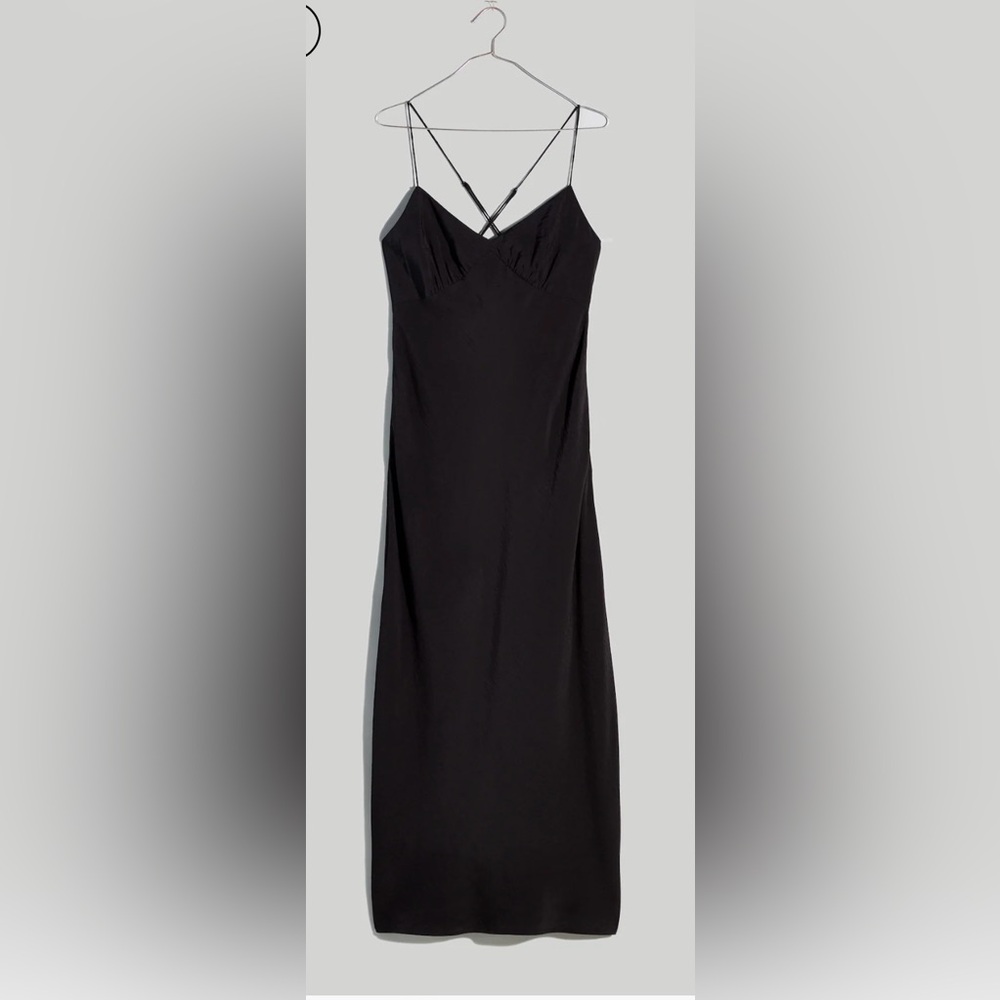 Madewell Black Spaghetti Strap Dress - NWT
